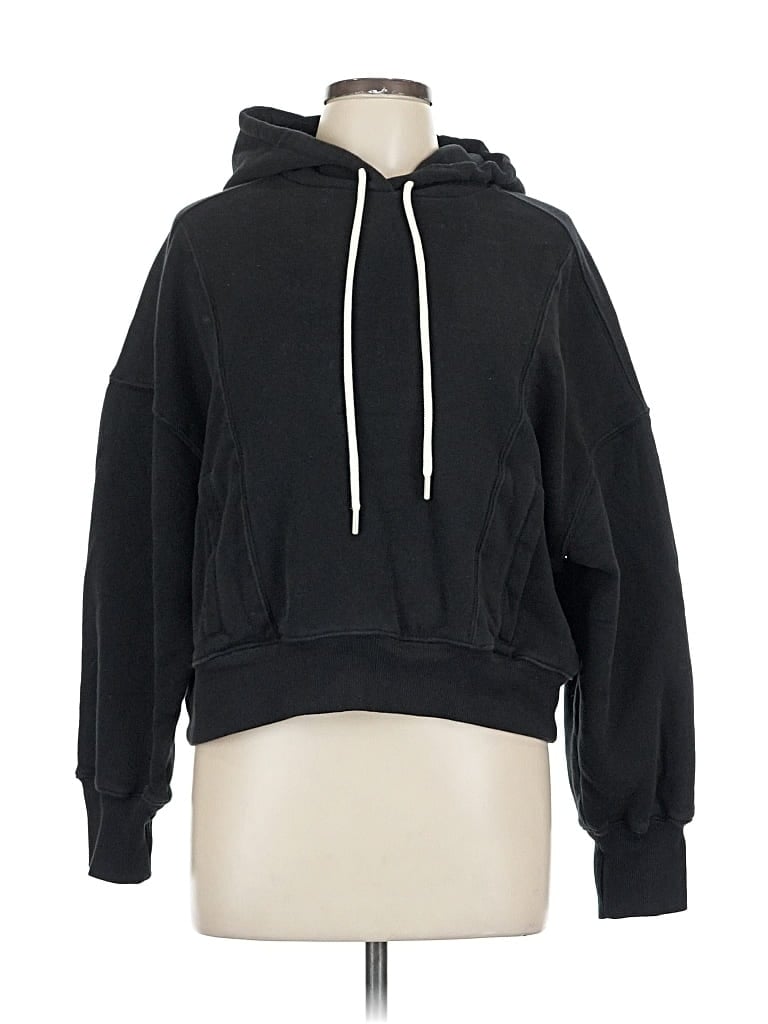 Pre-owned Offline By Aerie Pullover Hoodie In Black