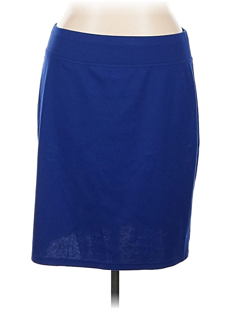 Pre-owned Style & Co Formal Skirt In Blue