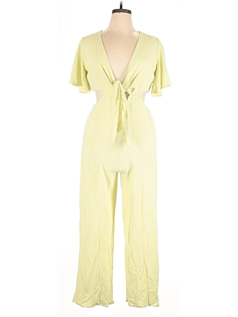 LULUS Pre-owned Jumpsuit In Yellow
