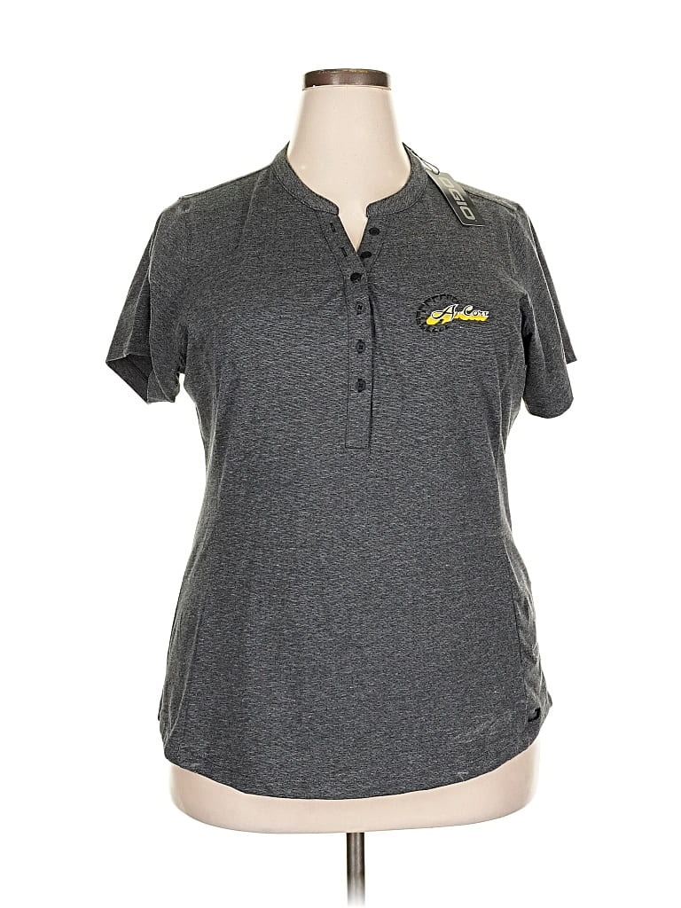 Pre-owned Ogio Short Sleeve Polo Shirt In Gray