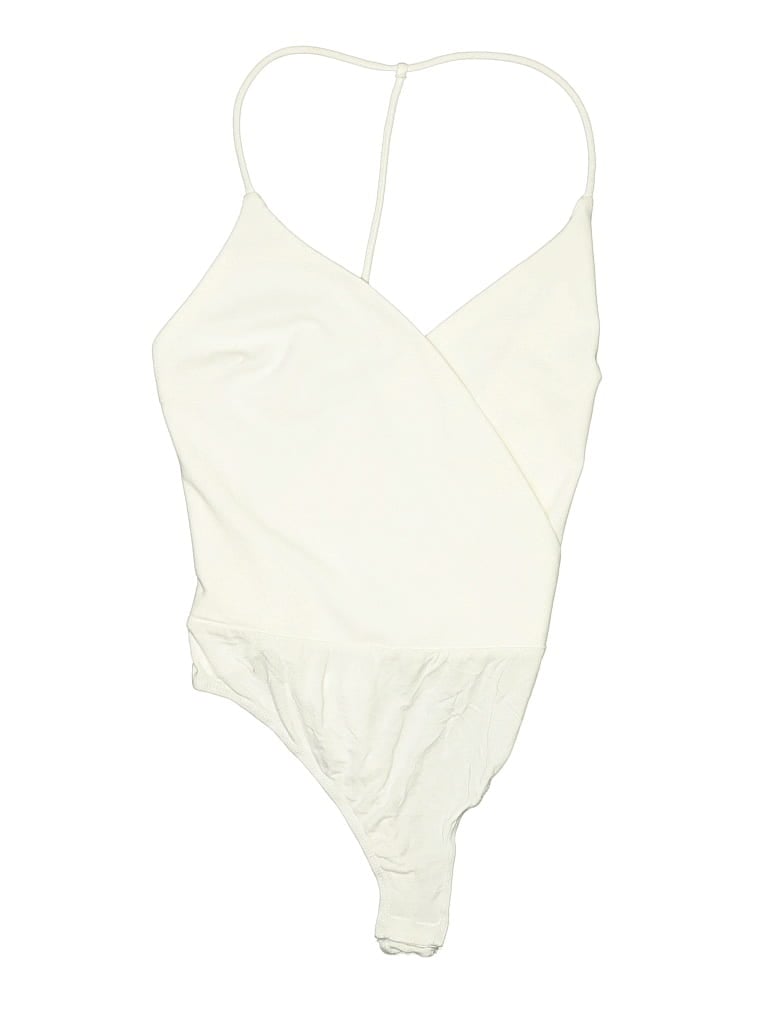 LULUS Pre-owned Bodysuit In White