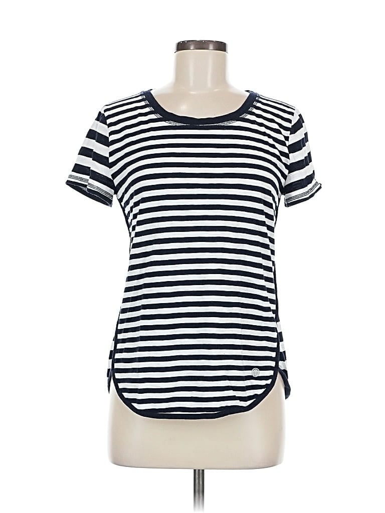 Pre-owned T By Talbots Short Sleeve T-shirt In White