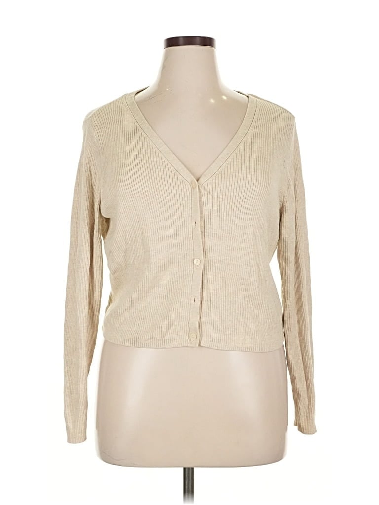 Pre-owned Old Navy Cardigan Sweater In Brown