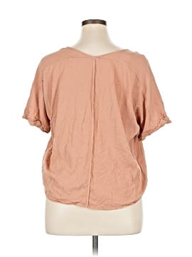 Haut Sans Manches Forever 21 Col V Croisé Taille L Rose Clair - Occasion Très Bon état