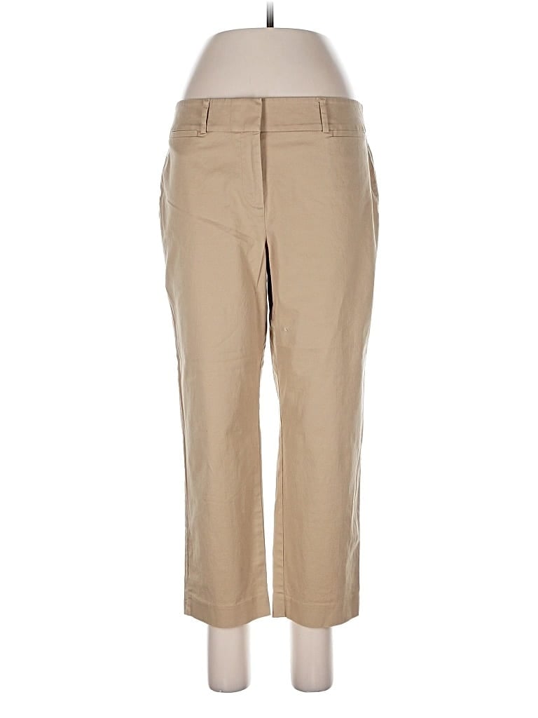 Pre-owned Ann Taylor Factory Khaki Pant In Brown