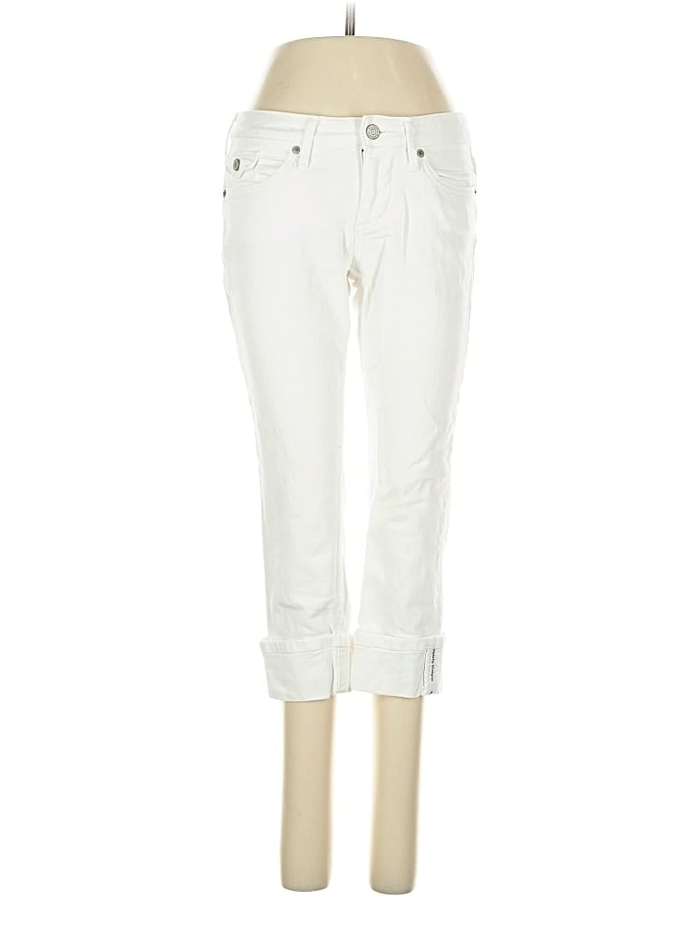 Pre-owned Banana Republic Factory Store Jeans In White
