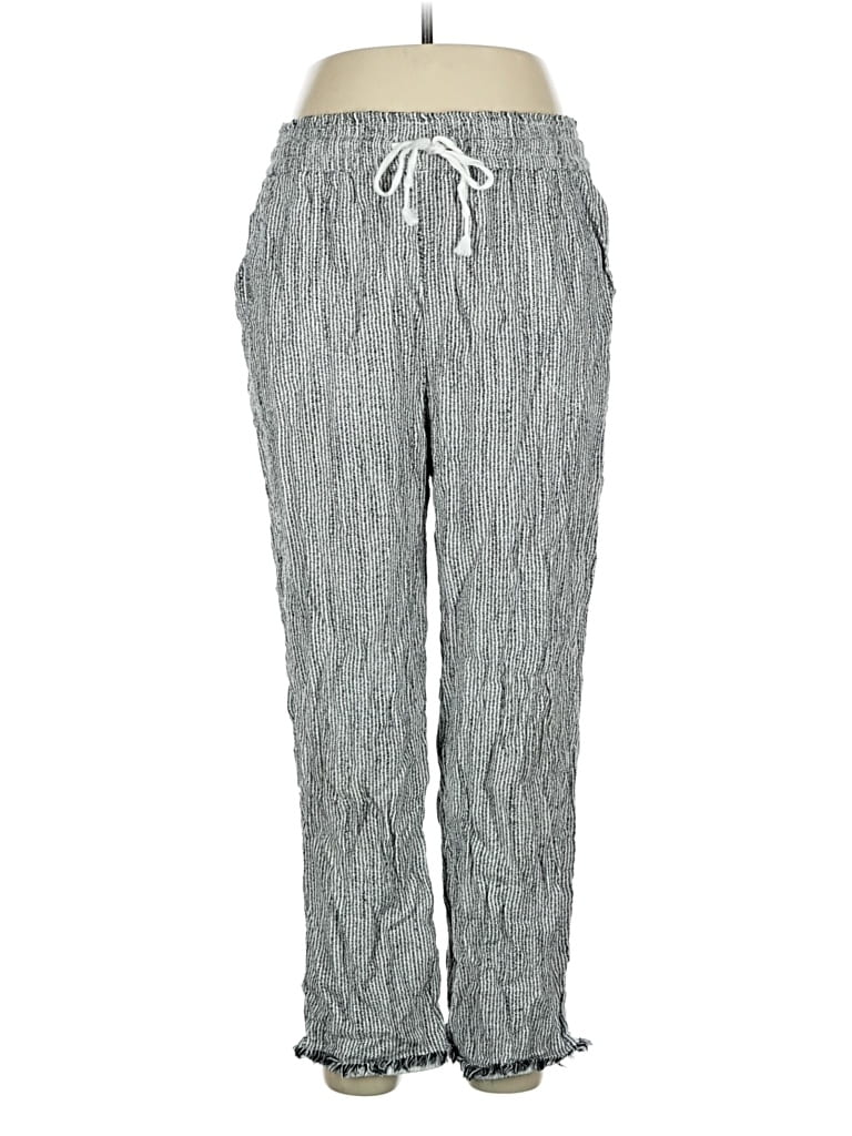 Pre-owned Aerie Casual Pants In Gray