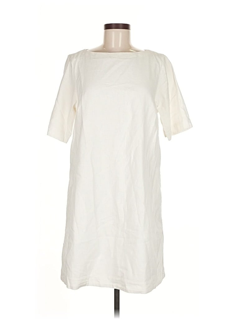 ABERCROMBIE & FITCH Pre-owned Casual Dress In White
