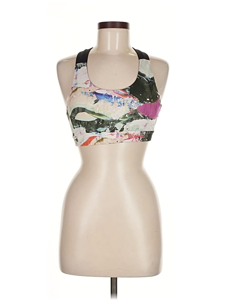 Pre-owned Lululemon Athletica Tank Top Purple Halter Neckline Tops