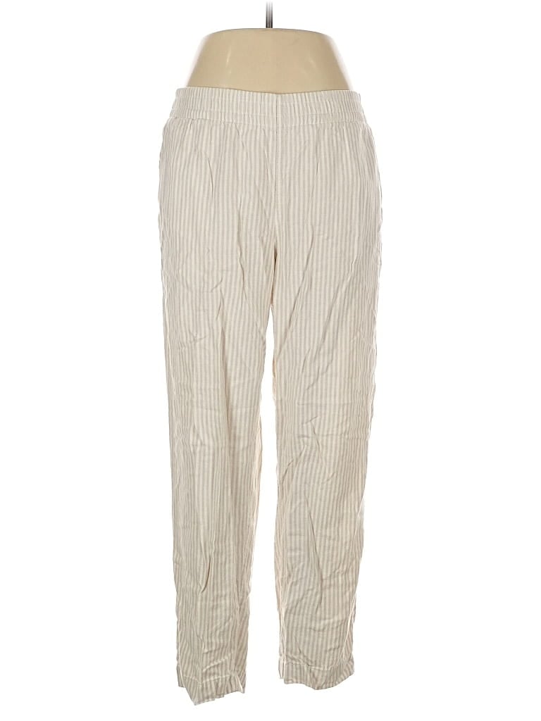 Pre-owned Old Navy Linen Pants In White