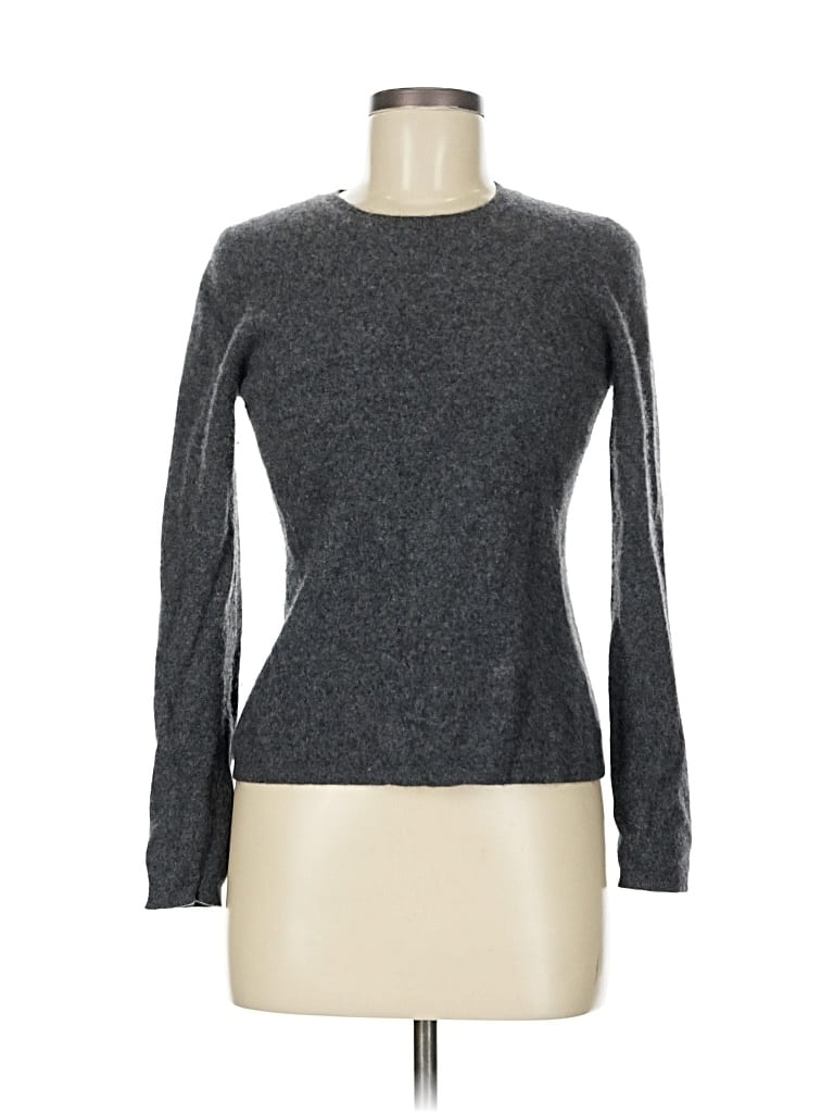 Pre-owned Ann Taylor Pullover Sweater In Gray
