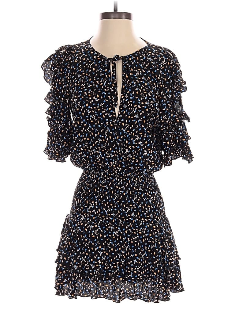 Pre-owned Olivaceous Romper In Black