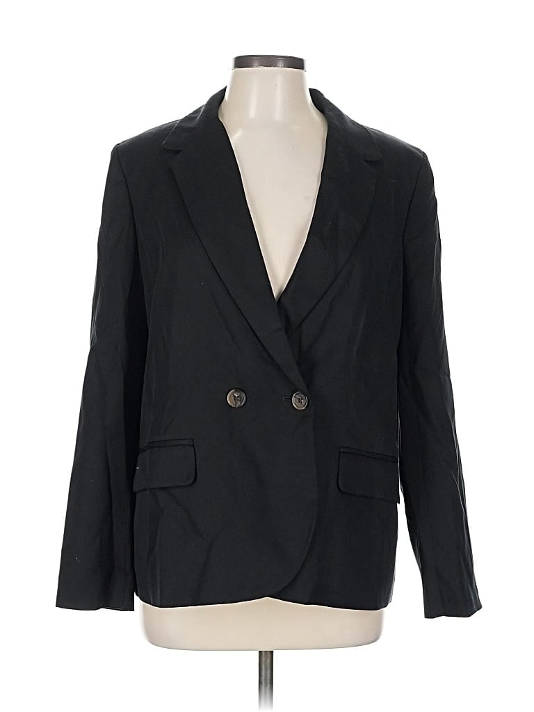 Pre-owned J.crew Factory Store Blazer Jacket In Black