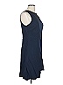 Topshop Solid Blue Cocktail Dress Size 10 - photo 4