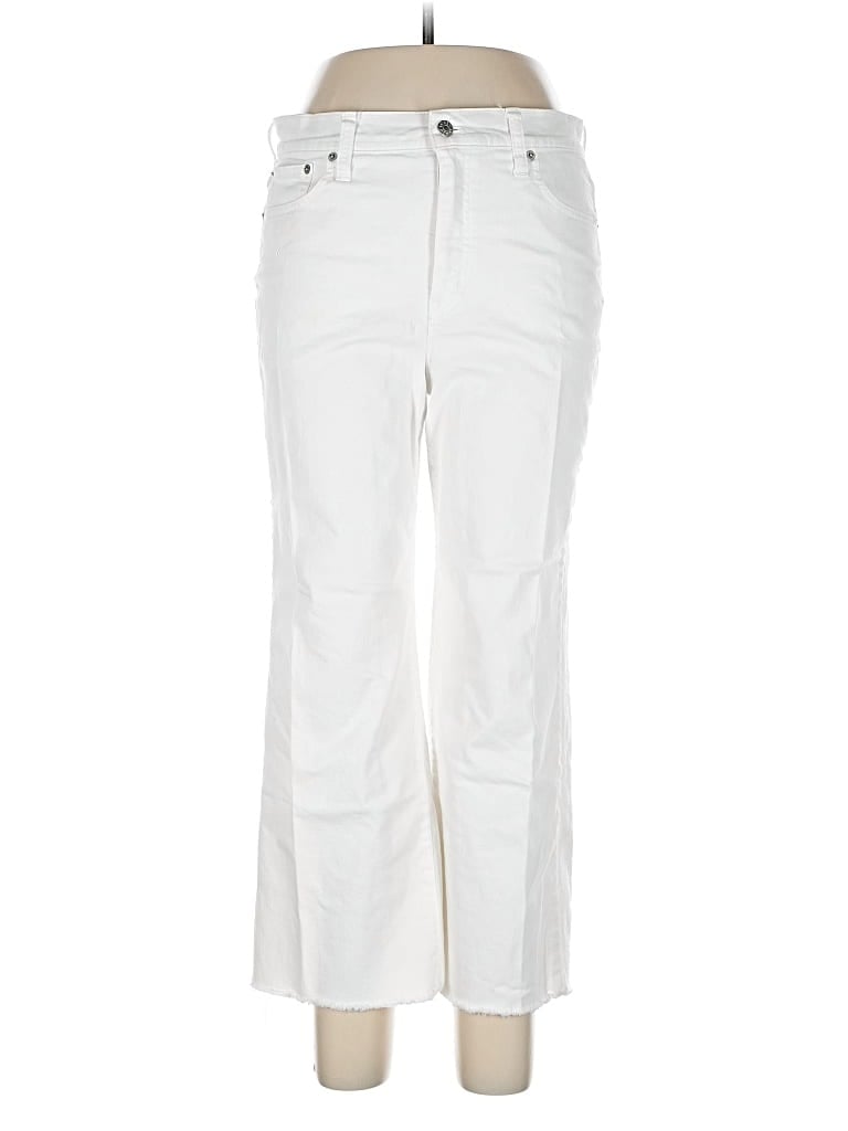 Pre-owned J.crew Factory Store Jeans In White