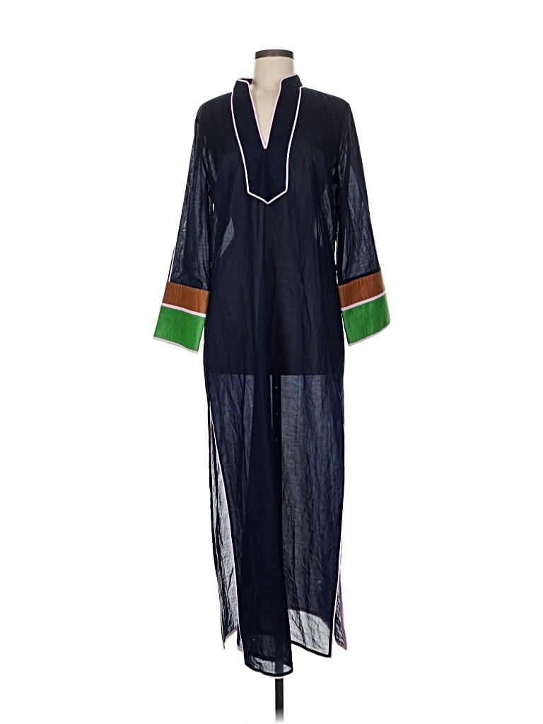 Pre-owned Tory Burch Casual Dress In Blue