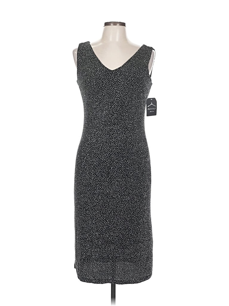 Pre-owned Assorted Brands Cocktail Dress In Gray