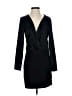 Bebe 100% Cotton Solid Black Cocktail Dress Size 4 - photo 1
