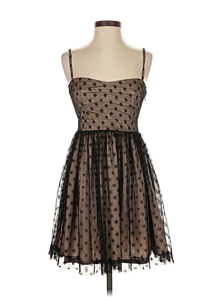 Pre-owned Fossil Cocktail Dress In Brown