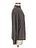 BeachLunchLounge Animal Print Brown Pullover Sweater Size M - photo 4