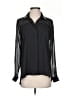 Assorted Brands Black Long Sleeve Blouse Size XS - photo 1