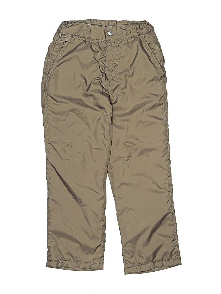 Pre-owned Crewcuts Kids' Casual Pants In Brown