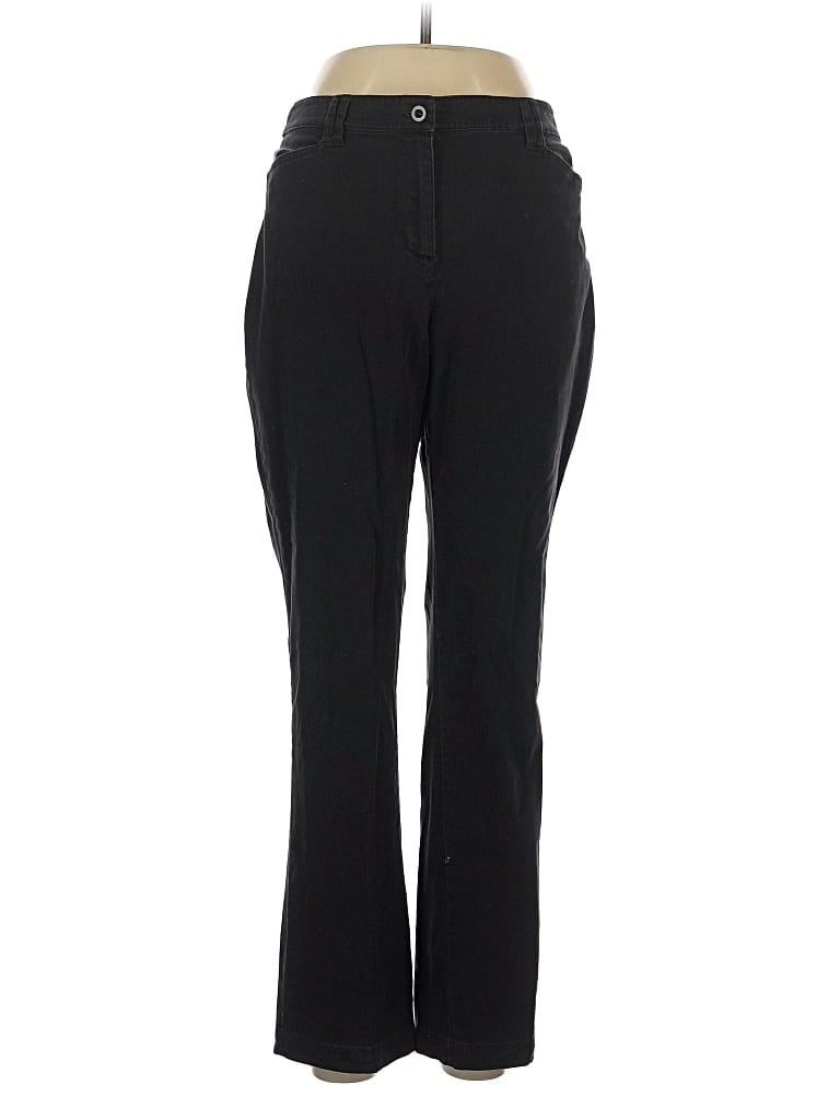 Pre-owned Fashion Bug Dress Pants In Black
