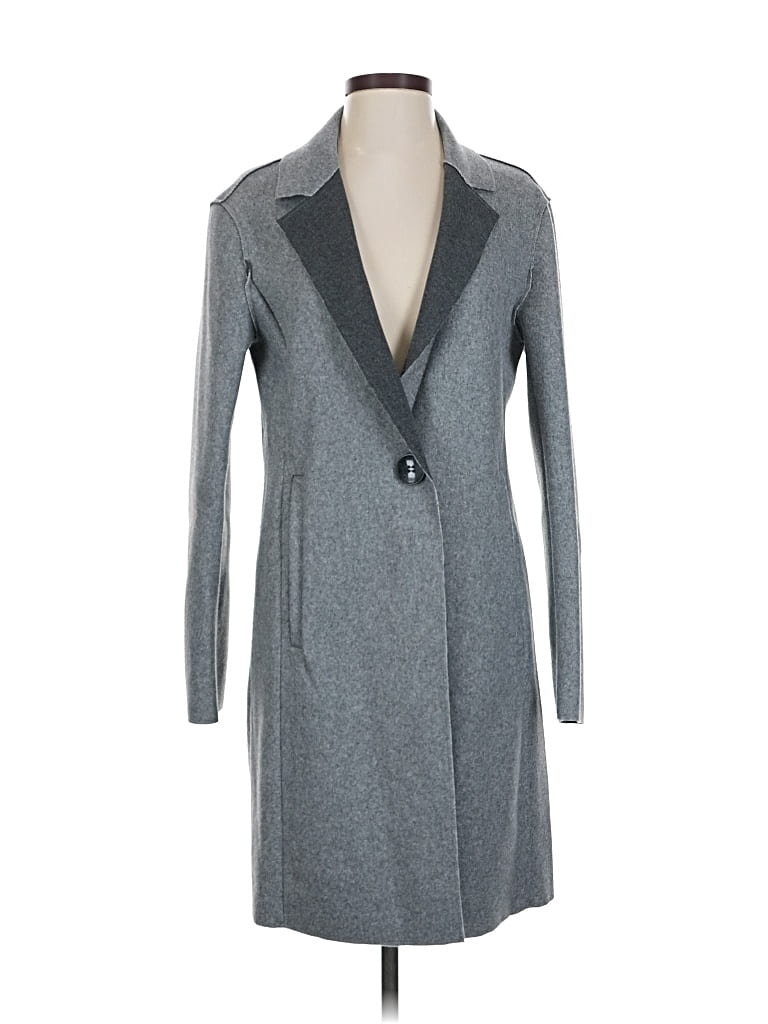 Pre-owned Sam Edelman Coat In Gray