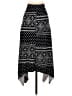 Unbranded Paisley Black Casual Skirt Size 1 - photo 2