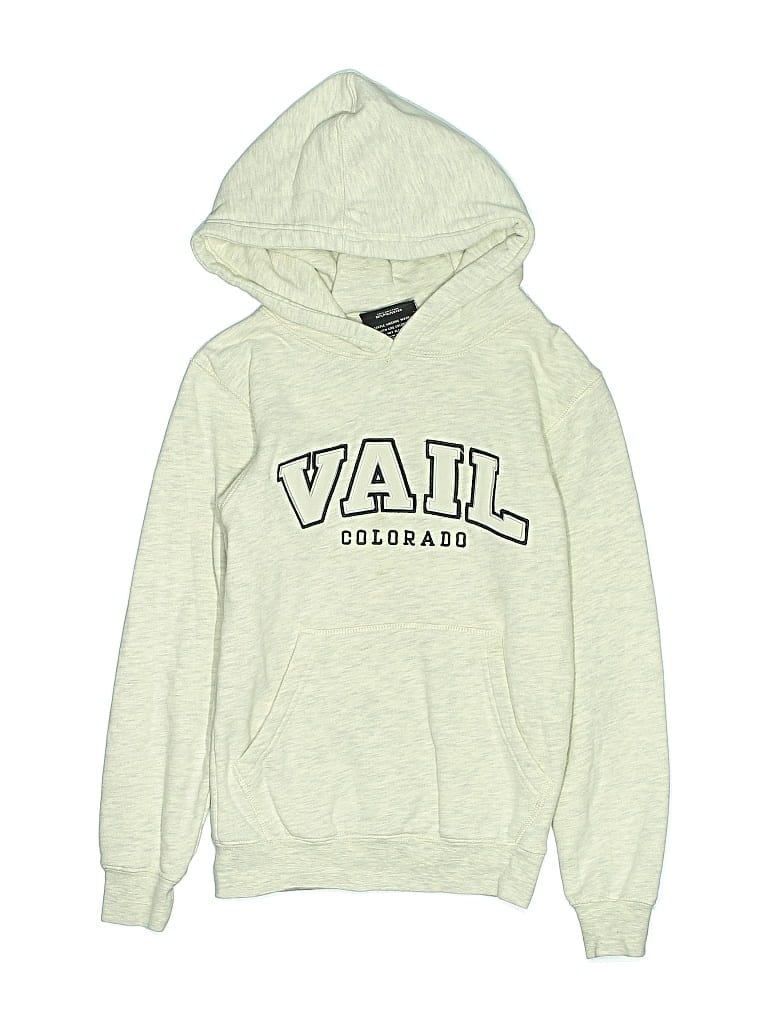 Pre-owned Assorted Brands Kids' Pullover Hoodie In Silver