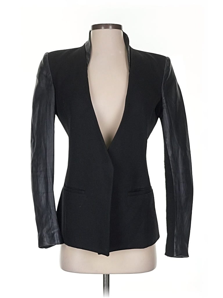 Pre-owned Helmut Lang Wool Blazer Jacket In Black