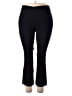 Larry Levine Black Active Pants Size 18W - photo 1