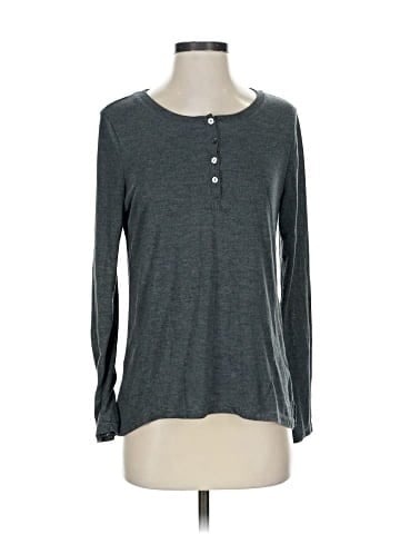 Gilligan & O'malley Long Sleeve Henley (view 1)