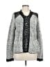 Chico's Print Silver Jacket Size Lg (2) - photo 1