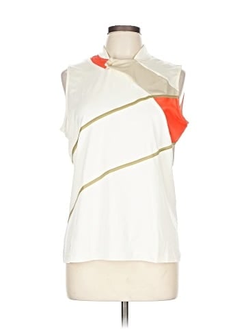 Tail Sleeveless Blouse (view 1)