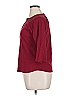 Chaps Burgundy 3/4 Sleeve Top Size XL - photo 5