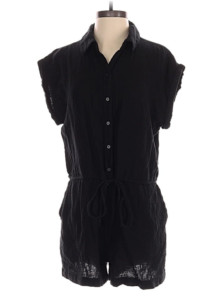 Pre-owned Old Navy Romper In Black
