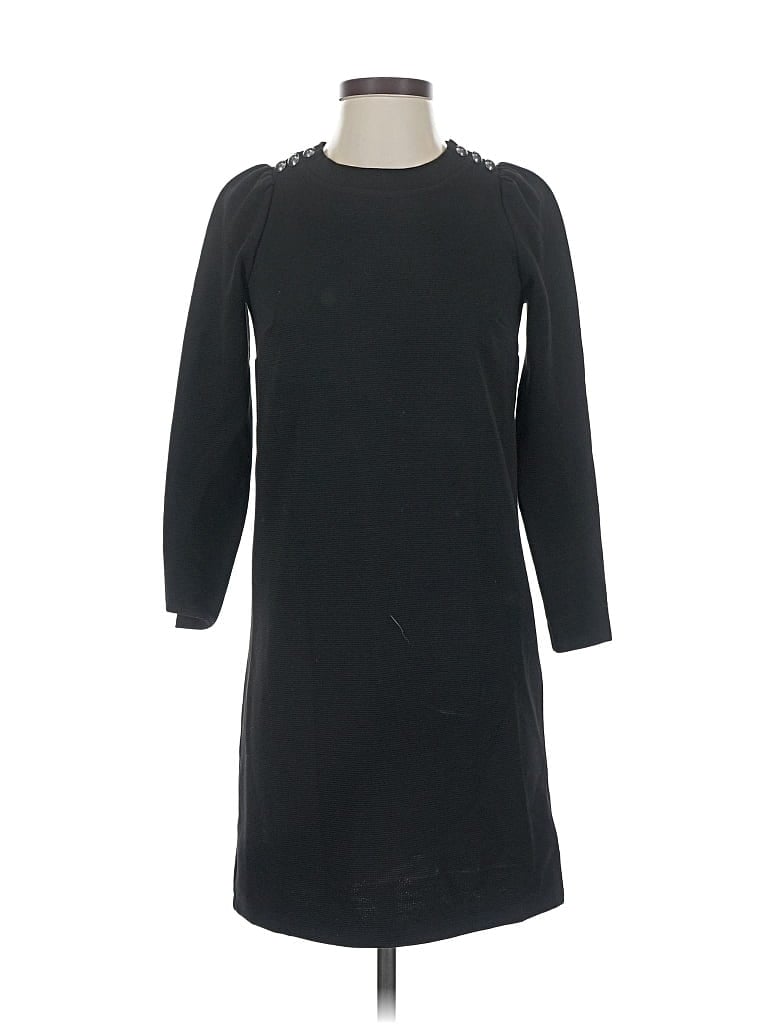 Pre-owned Ann Taylor Loft Casual Dress In Black