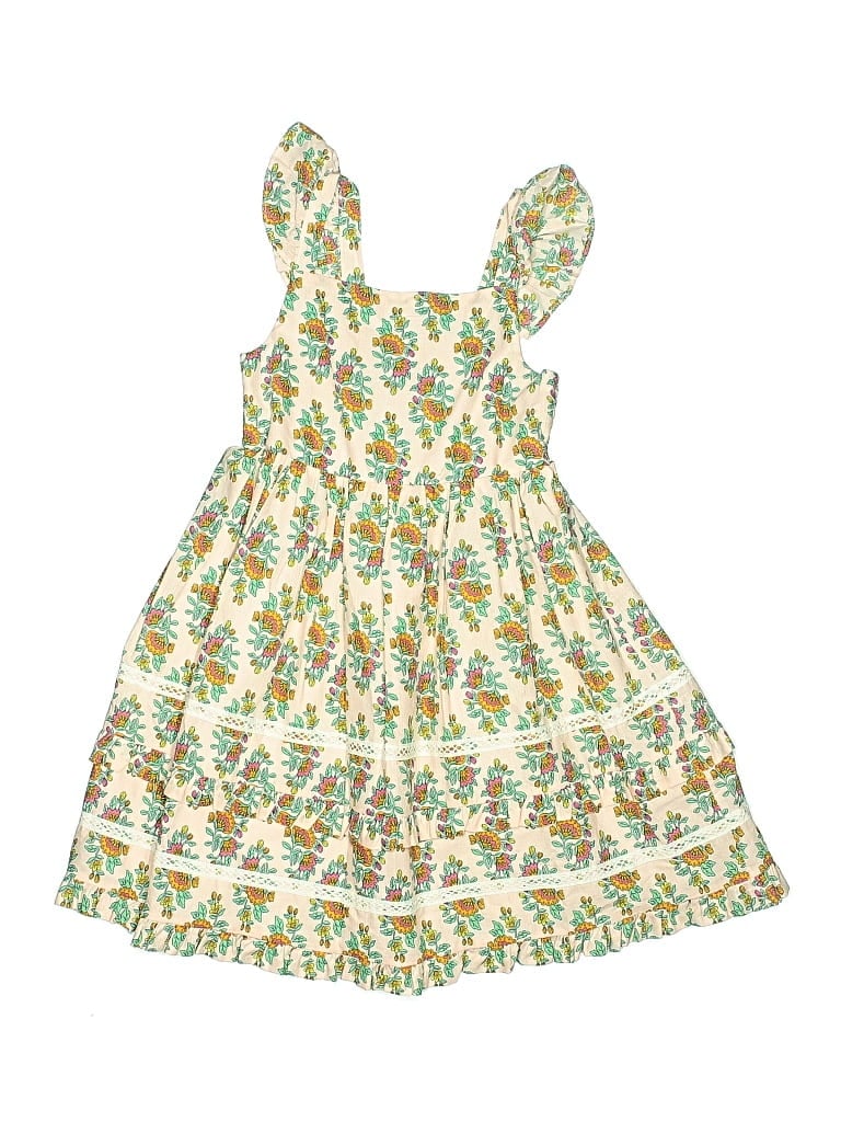 Pre-owned Haute Hippie Kids' Dress In Yellow