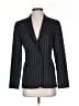 MAG by Magaschoni Stripes Black Wool Blazer Size 0 - photo 1