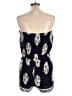 Devi 100% Rayon Paisley Blue Romper Size L - photo 2