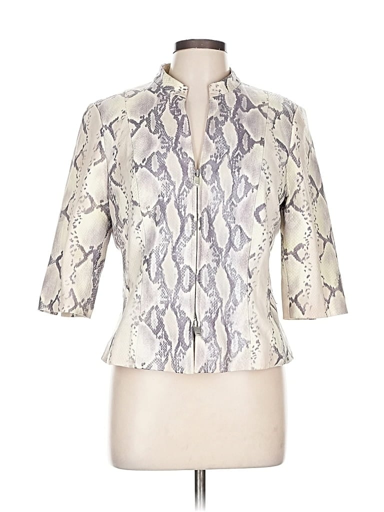 Pre-owned Worth Blazer Jacket In White