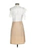 Plains & Prints 100% Polyester Ivory Cocktail Dress Size 4 - photo 2