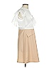 Plains & Prints 100% Polyester Ivory Cocktail Dress Size 4 - photo 4