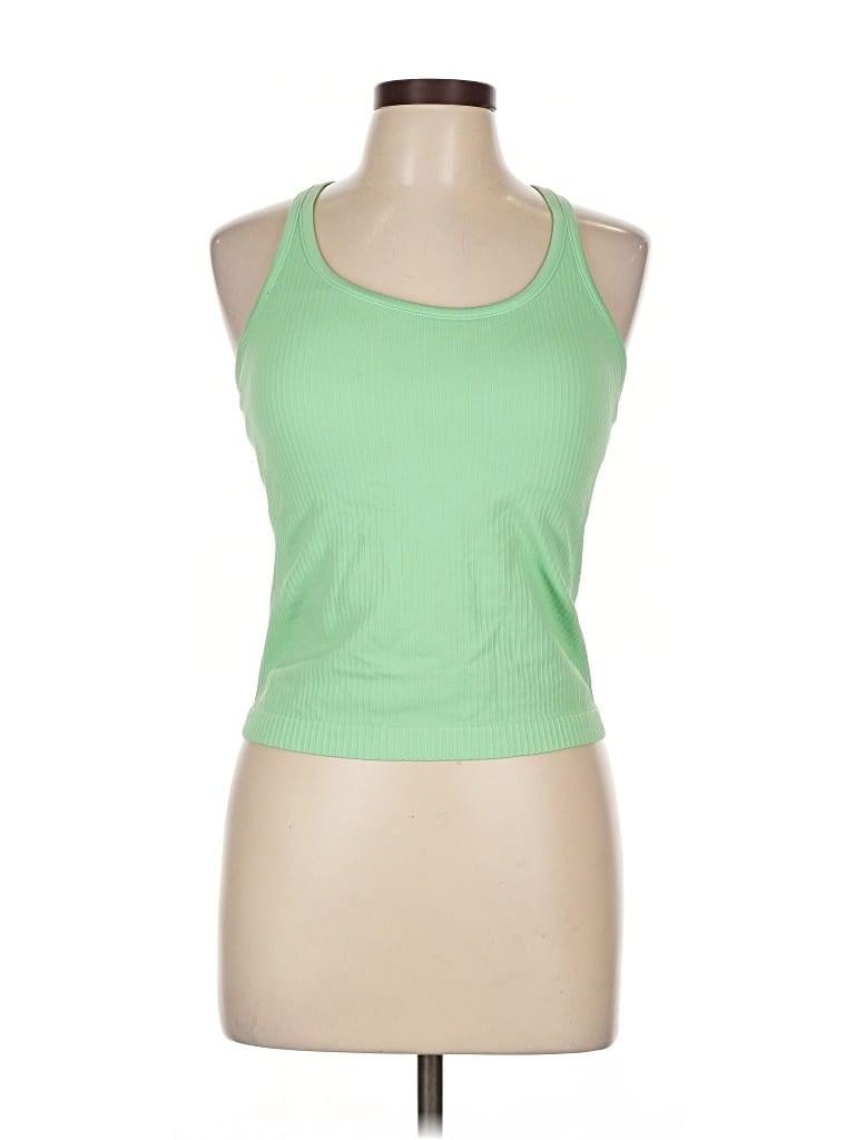 Pre-owned Attraco Active Tank Top In Green