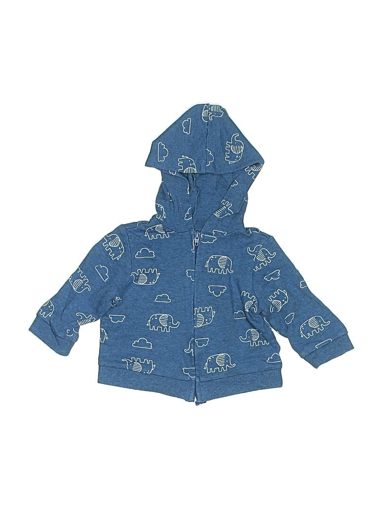 UNBRANDED Pre-owned Babies' Raincoat In Blue