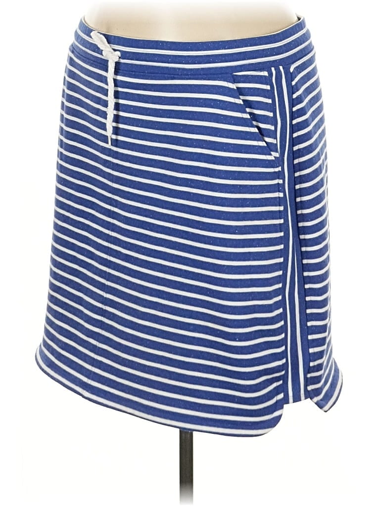 Pre-owned T By Talbots Casual Skirt In Blue