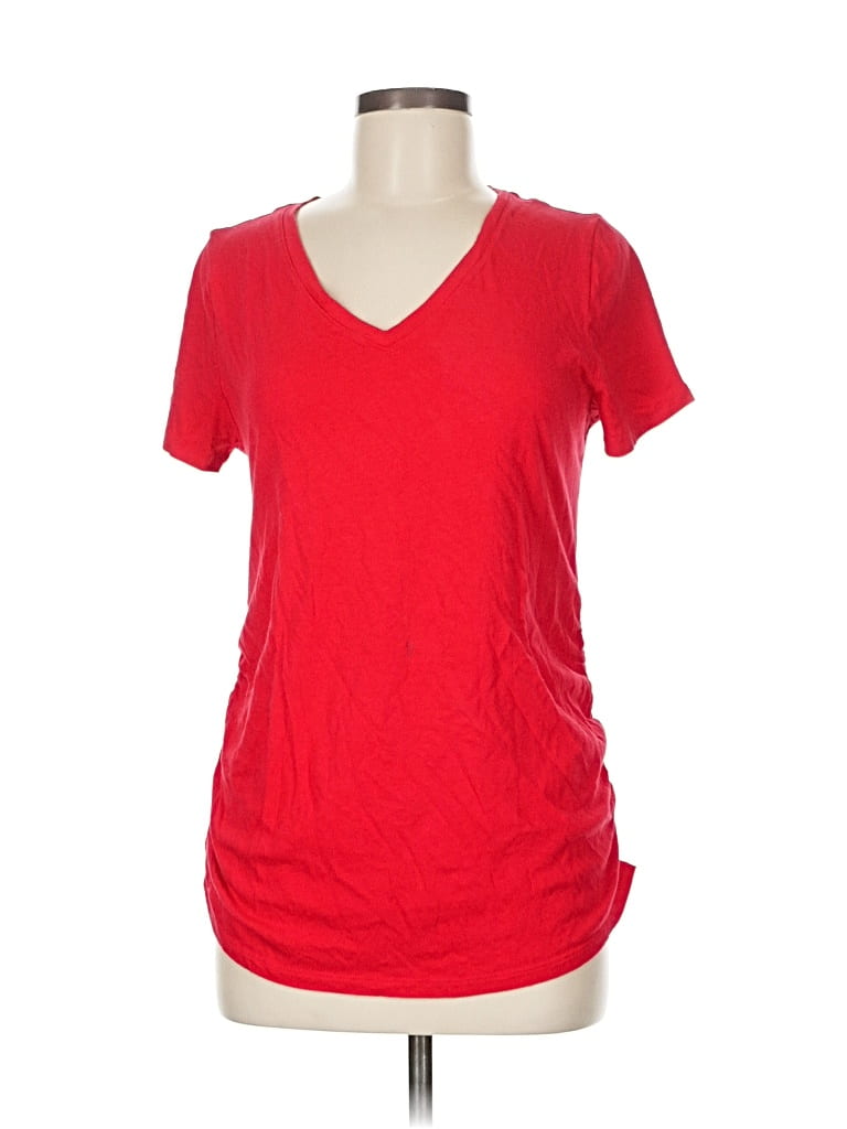 Pre-owned Isabel Short Sleeve T-shirt In Red