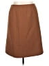 Le Suit 100% Polyester Solid Brown Formal Skirt Size 16 (petite) - photo 1