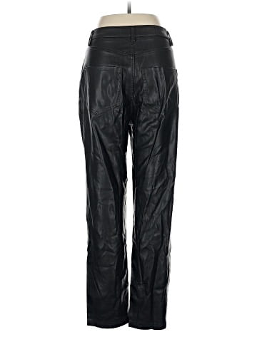 Zara Faux Leather Pants (view 2)